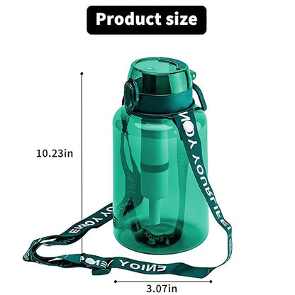 40oz Portable Water Filter Bottle with 3-Stage Filtration - Ideal for Survival, Camping, Hiking, Backpacking, and Emergency - Filtration Filtered Water Bottle
