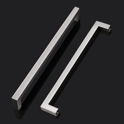 Probrico 10 Pack Kitchen Cabinet Drawer Handles Stainless Steel 10" Holes Distance Brushed Nickel Pulls 10.5" Total Length 10 Pack