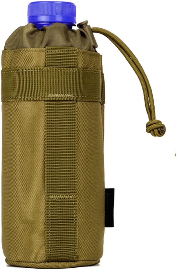 Adjustable Tactical Water Bottle Pouch CREATOR Foldable MOLLE Water Bottle Holder Attachment Carrier for Backpack/Waist bag/Belt