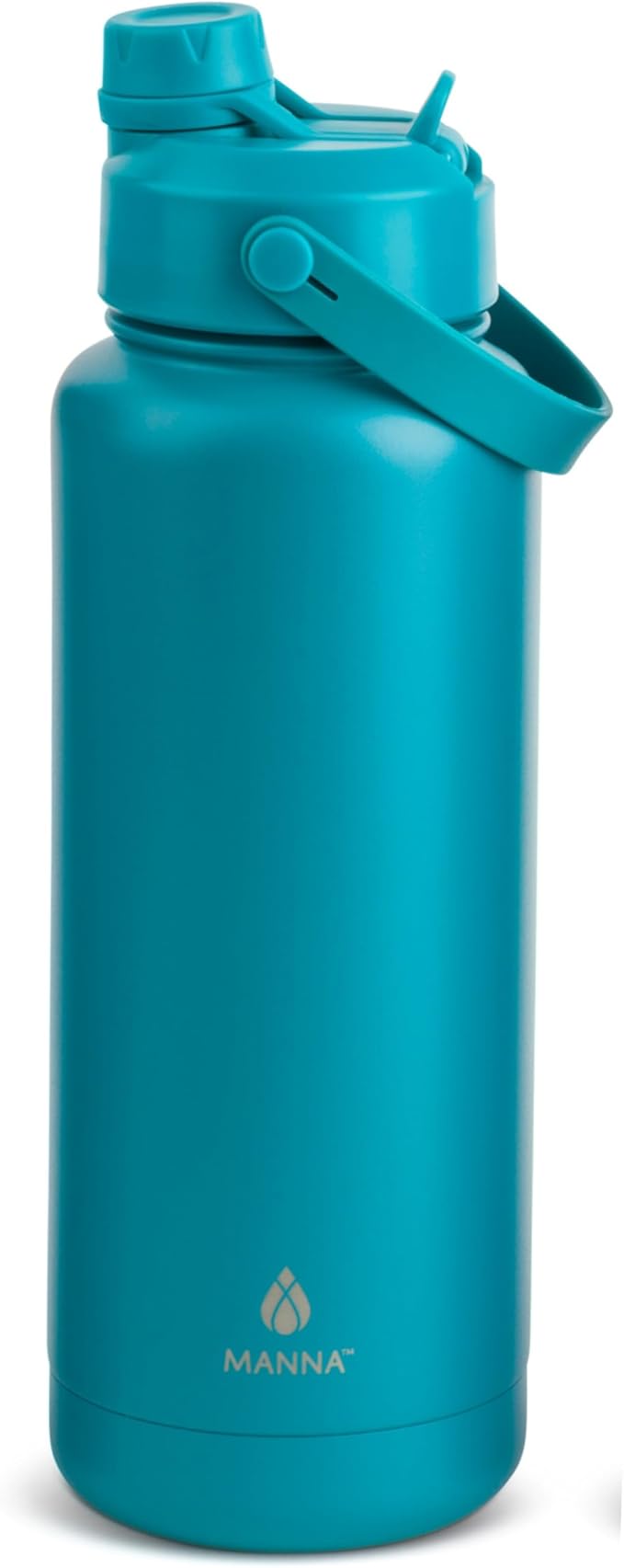 Manna Ranger Dual Insulated Stainless Steel Bottle - 40 Oz - Celadon Powder Coat