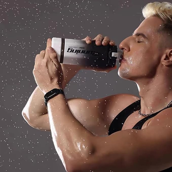 27 oz Hexagon Water Bottle, Wide Mouth Leak Proof Water bottles BPA-free Plastic Water Bottles Hexagonal Shape Water Bottle Reusable Water Bottle With Handle for Travel Fitness(Pink)