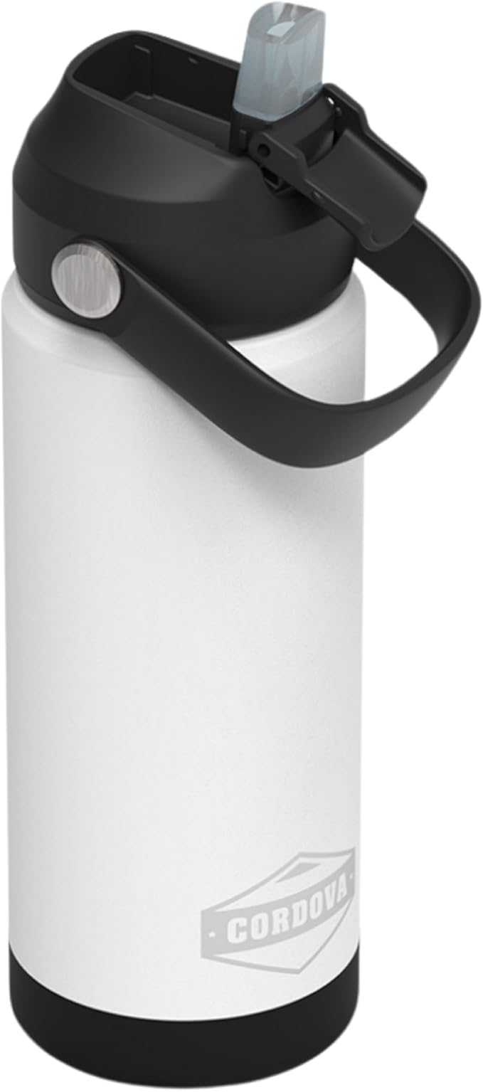 Cordova Outdoors Trailhead Class Water Bottle, Snowcap, 18 oz