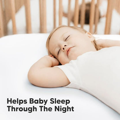 2-Pack Waterproof Crib Sheets for Boys, Girls - Viscose Derived from Bamboo Crib Sheets Neutral, Crib Mattress Protector Sheet, Soft Toddler Bed Sheets, Fitted Baby Crib Sheets Girl, Boy (Rose)