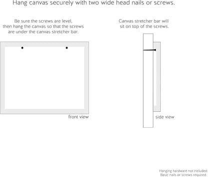 Stupell Industries Rustic Merry Christmas Friends and Family Sign, Designed by Stephanie Workman Marrott Canvas Wall Art, 13x30, Beige