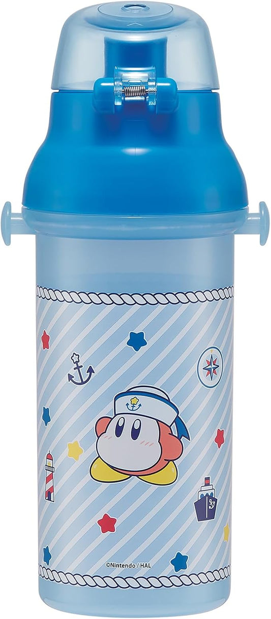 Kirby Adventure Water Bottle with Strap, 16.23oz (480ml)