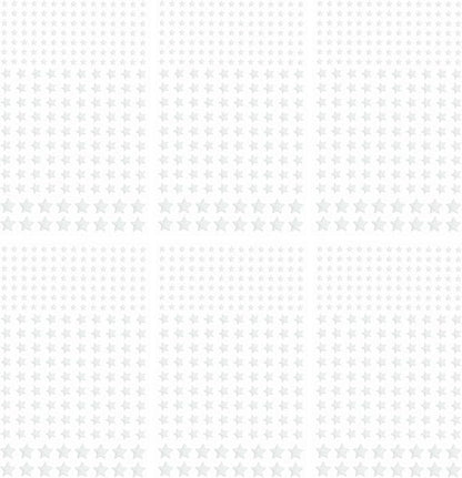 MECCANIXITY Glow in The Dark Star Decals Decor Blue Wall Stickers for Ceiling Bedroom Bedding Room 6 Set