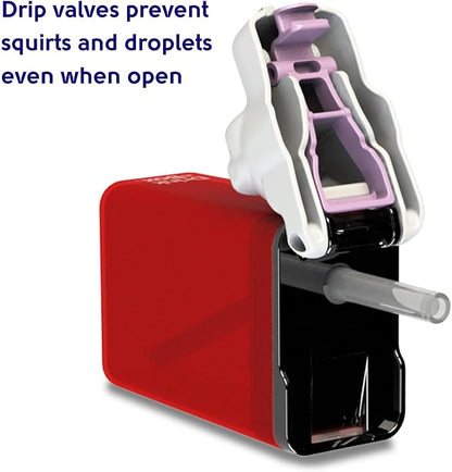 Reusable Water Bottle | Officially Licensed NCAA Sports Bottle |BPA Free | Dishwasher Safe | University of Georgia | Bulldog Uga Mascot Officially Licensed NCAA - 8oz