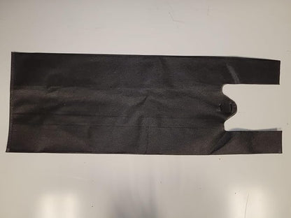 400 Pcs Single Wine Bag Christmas Wine Gift Bag Non Woven Fabric Reusable Bags for Gifts Bags Bulk Bottle Holder Wine Carrier with Handles for Shopping Thank you bag Parties (Black)