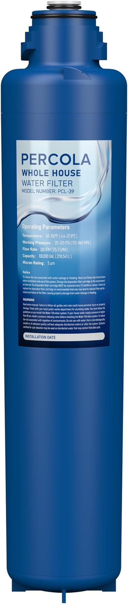 AP917HD Water Filter, Compatible with Aqua-Pure® AP917HD Whole House Sediment/CTO Replacement Filter For 3M® Aqua-Pure® AP903 System 100,000 Gallons (1 Pack)