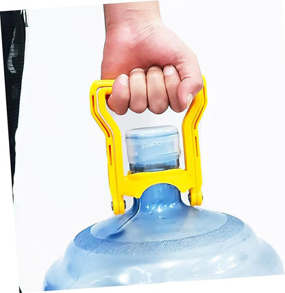 BESPORTBLE 4Pcs 5 Gallon Water Bottle Handles - Stable Ergonomic Grip Handle Carrier Drinking Water Bottle Carrier for 5 Gallon Water Jugs for Prevents Tilting (Yellow)