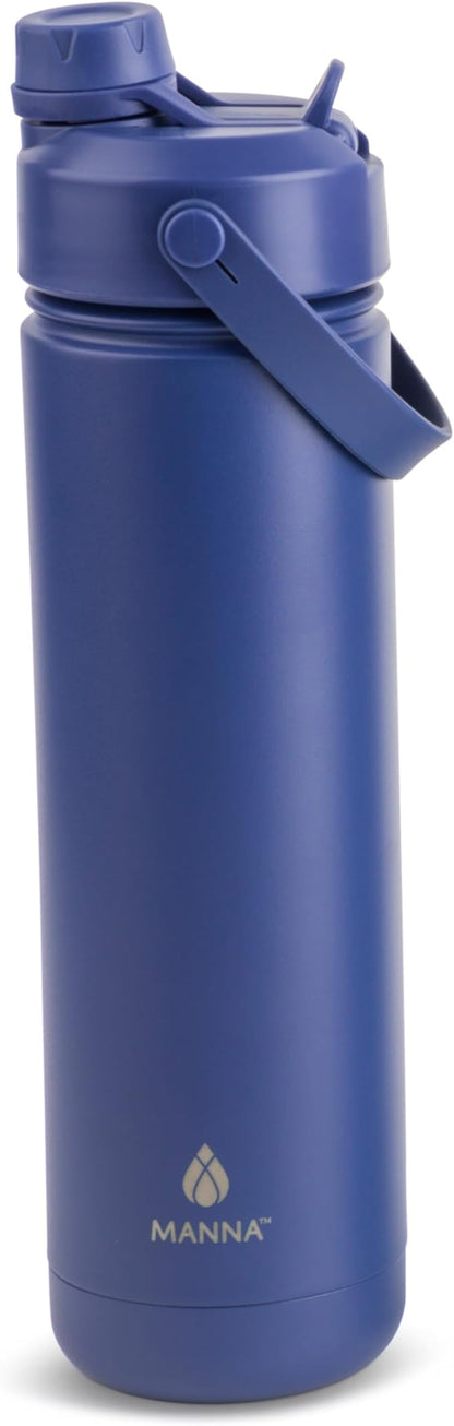 Manna Ranger Dual Insulated Stainless Steel Bottle - 26 Oz - Plumeria Powder Coat