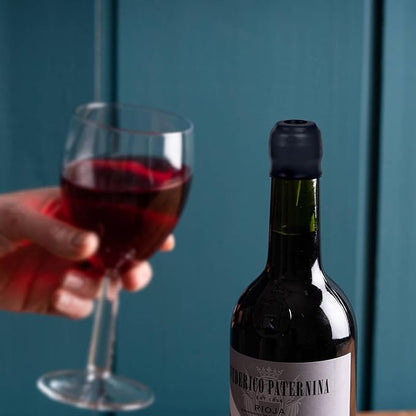 8 PCS Wine Stoppers Set Reusable Silicone Bottle Stoppers for Wine,Champagne