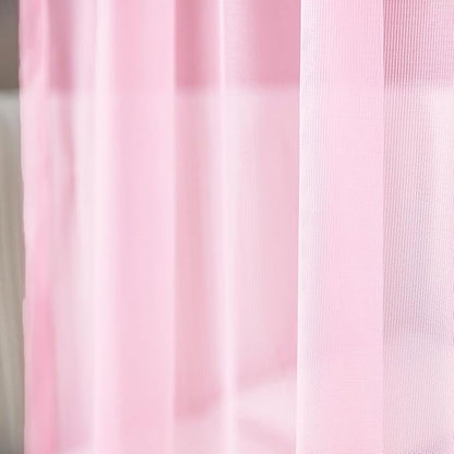 Akiky Canopy Curtains for Girls with LED Light King California King Bed Curtains Frame Bed,Valance Scarves Great for Bed,Windows,Wedding Parties(King,Pink)