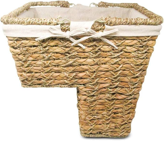 Trademark Innovations Stair Basket, Tan