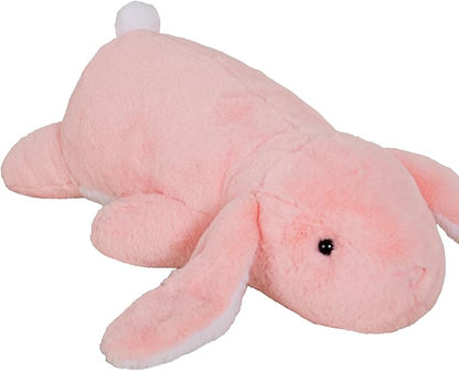 24 inch Cute Giant Weighted Bunny Plush Soft Body Pillow, Large Rabbit Weighted Stuffed Animals Toys plushies, Gift for Kids Girls and Boy, Birthday