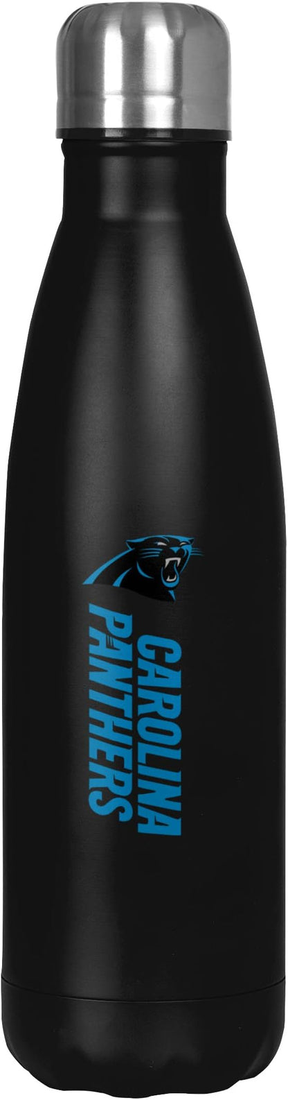 FOCO NFL unisex-adult NFL Team Logo Wordmark Chill Water Bottle