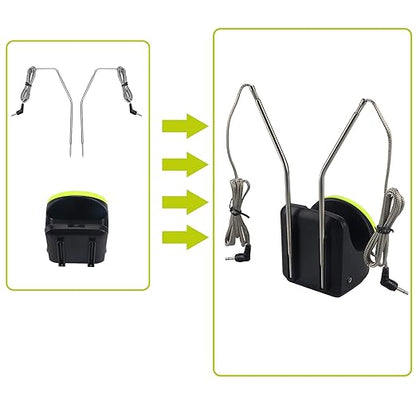 AIMILAR Remote Meat Thermometer for Cooking - Dual Probes Digital Meat Temperature Thermometer Magnetic for Grilling and Smoking with Clip Timer Alarm for Kithen Oven