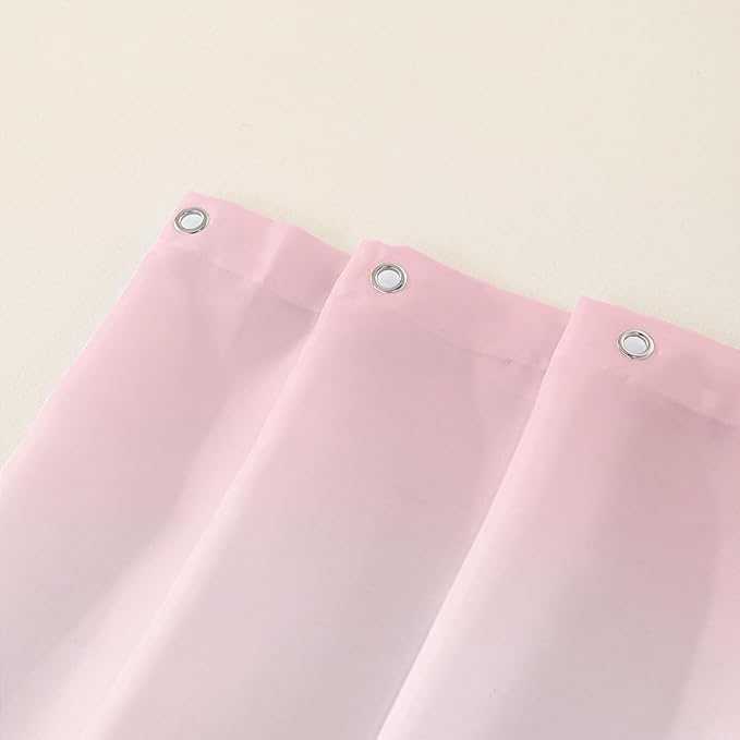 AILONEN Butterfly Shower Curtain for Bathroom, Red Flower Bath Curtain,Flying Butterfly Bathroom Curtain,Polyester Waterproof Bathroom Decor Curtain with 12 Plastic Hooks(72" W*84" H)