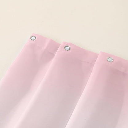 AILONEN Butterfly Shower Curtain for Bathroom, Red Flower Bath Curtain,Flying Butterfly Bathroom Curtain,Polyester Waterproof Bathroom Decor Curtain with 12 Plastic Hooks(72" W*84" H)