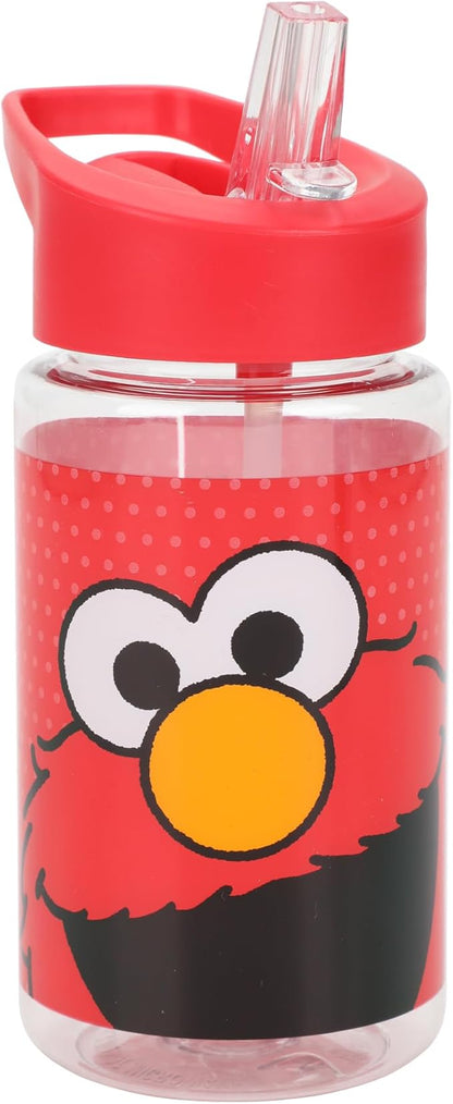 Bioworld Sesame Street Elmo & Cookie Monster 2-Pack 14 Oz Plastic Water Bottles