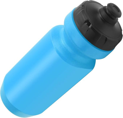 Bicycle Water Bottle, Self‑Sealing Leakage‑Proof Jet Valve Easy to Open and Close Broken‑Resistant Bike Kettle for Outdoor for Travel(Blue)