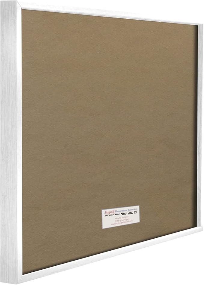 Stupell Industries cwp-367 Beach Knowledge Blue Aqua Planked Look Sign Wall Art, 11 x 14, White Framed