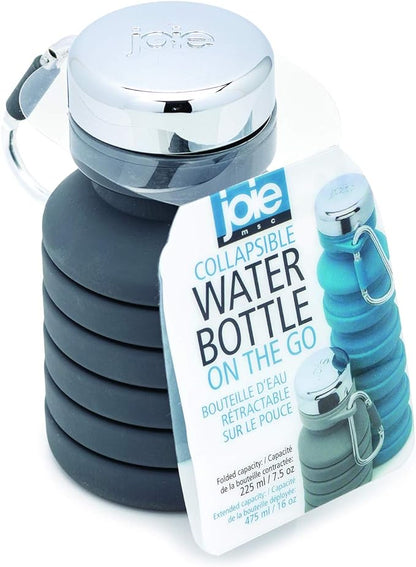 MSC International Joie Collapsible Water Bottle On The Go, BPA Free, One Size, Assorted Colors
