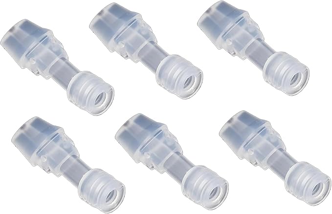6 Pack Silicone Mouth Bite Valve for Contigo Water Bottle Replacement, Water Bottle Bite Valve Replacement for Contigo Water Filter Bottle Mouth Parts, Water Bottle Bite Valve