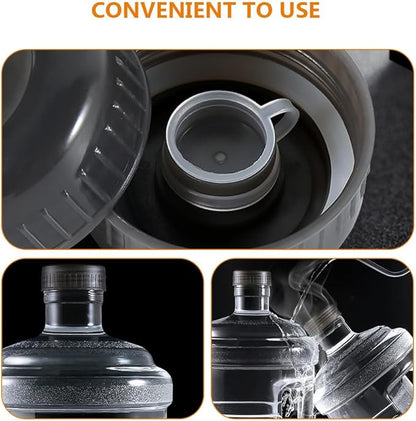 BESPORTBLE 5L Water Jug Clear Kettle Bottled Water Water Dispenser Water Gallon Water Storage Tub Wide Mouth Party Jug Spring Plastic Portable Travel