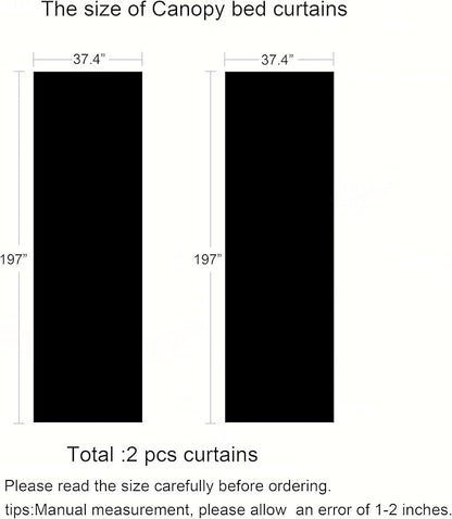 Akiky Rainbow Bed Canopy Curtains for Girls Colorful Canopies Curtain Scarf -Great as Room Decor,Wedding decortion,Window Door Valance Curtain (Twin,Rainbow)