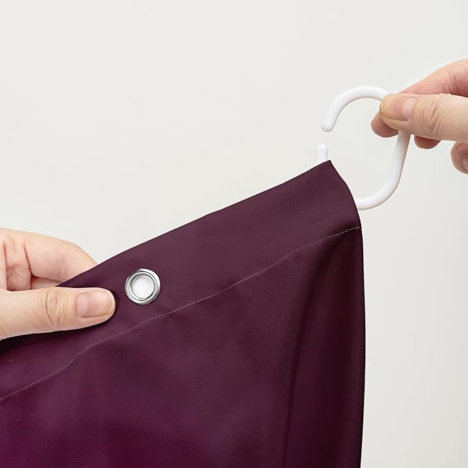 AILONEN 3D Skull Shower Curtain,Purple Rose with Skeleton Design Shower Curtain Set with Hooks for Boys Girls Teens,Gothic Skull with Light Waterproof Fabric Shower Curtain for Bathroom,72" W*96" H