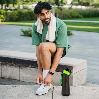 Air Water Bottle, Air Water Bottle with 11 Flavor Pods, 750ml Air Water Bottle with Straw, Scented Sports Water Bottle Set with Flavour Pods, 0 Sugar No BPA for Schools, Gym, Outdoor Sports