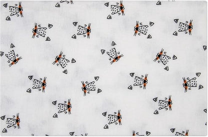 4-Pack Unisex Baby Cotton Flannel Receiving Blankets, One Size Newborn Swaddle Blankets (30 x 30)