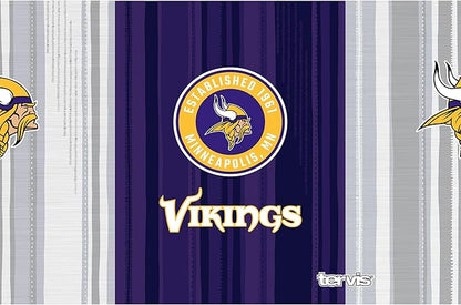Tervis NFL Minnesota Vikings-All in Water, 32oz Wide Mouth Bottle, Stainless Steel