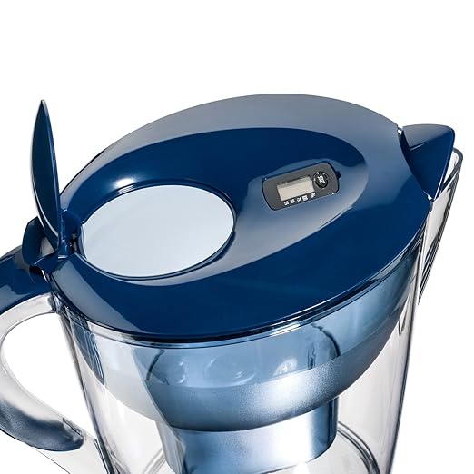 Alkaline Water Pitcher - 3.5 Liters, Free Filter Included, 7 Stage Filteration System to Purify and Increase PH Levels