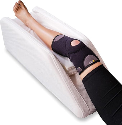 Adjustable Leg, Knee, Ankle Support and Elevation Pillow | Surgery | Injury | Rest | (Standard)