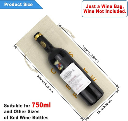 Graduation Gifts for Her Him Class Of 2024 Graduation Party Wine Bag University College Middle High School Graduation Gift for Senior Students Nurse Masters Degree School Student Graduate Gift