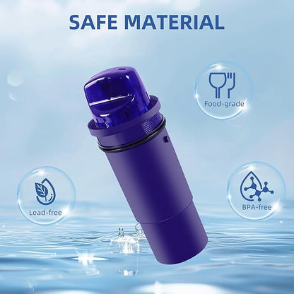 6-Pack PPF900Z Water Filter Replacement for PUR, PUR Plus Pitcher and Dispenser, Water Filters Replace PPF900Z, PPF951K,CRF950Z,PPT700W, PPT711W