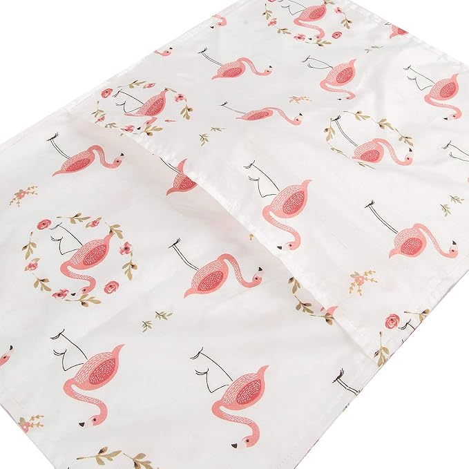 ALVABABY Toddler Pillowcases-Cotton Pillow Cover Fits 14x19 or 13 x 18 Kids Bedding Pillow 2 Pack Large Pillow Covers with Envelope for Babies Children Boys Girls Sleeping and Travel