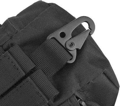 OUKENS Water Bottle Pouch, Outdoor Portable Molle Water Bottle Holder Kettle Backpack Bag Water Bottle Carrier,Travel Water Bottle Bag Water Bottle Sleeve for Camping Hiking Backpack