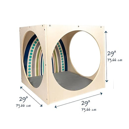 Angeles Tranquility Cube Reading Nook, Wooden