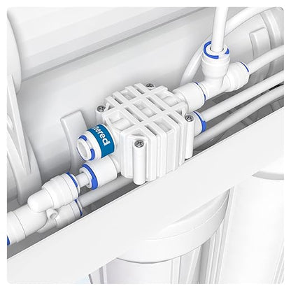 AquaticLife 5-Stage 200 GPD Hydroponic Reverse Osmosis Water Filtration System RO Filter Unit, High Efficiency