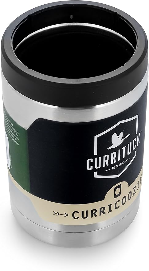 Camco Currituck Stainless Steel Can Holder- Holds 12 oz Drink Cans and Glass Bottles and Much More, Won't Condensate (51863)