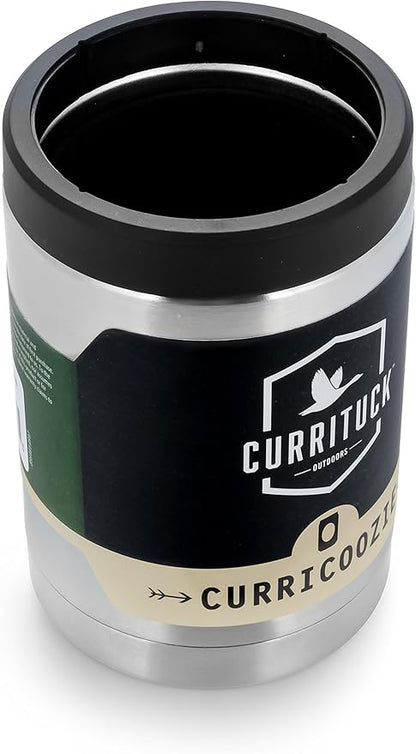 Camco Currituck Stainless Steel Can Holder- Holds 12 oz Drink Cans and Glass Bottles and Much More, Won't Condensate (51863)