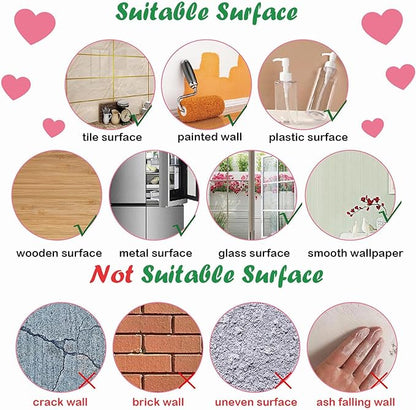 Cute Bunny Carrot Wall Stickers, sacinora DIY Rabbit Cartoon Animal Wall Decals Removable Vinyl Peel and Stick for Window Living Room Children's Room Bedroom Nursery Bathroom Kitchen Decorations