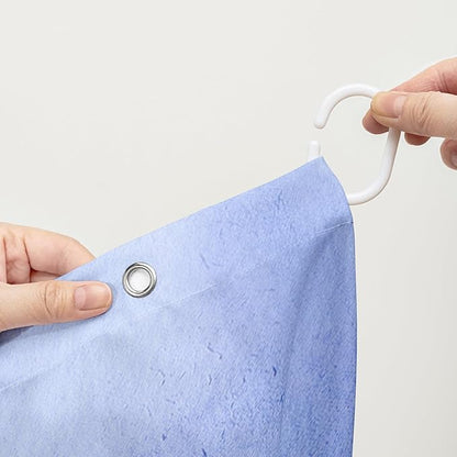 AILONEN Watercolor Cactus Shower Curtain,Blue-Purple Dreamy Theme Bathroom Fabric Shower Curtain for Boys Kids Teens, 60" W*72" H Night Cactus Forest Bathroom Decor