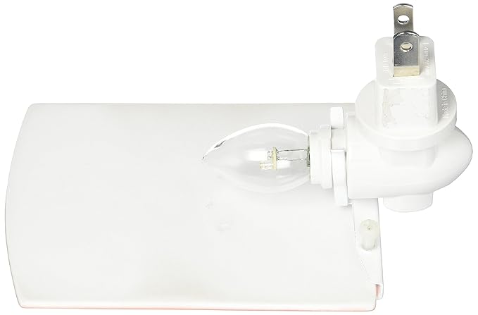 Caroline's Treasures BB7073CNL Puppy Pawprint Heart Ceramic Night Light Compact, UL-Certified, Ideal for Bedroom, Bathroom, Nursery, Hallway, Kitchen, 6x4x3, Multicolor