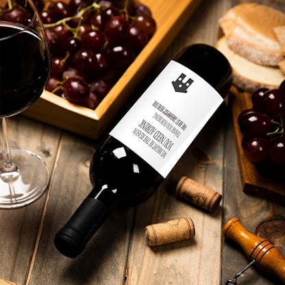 24 Pcs Realtor Wine Labels Real Estate Agent Wine Bottle Stickers Thank You Gifts Wine Labels for Bottles Gifts for Realtor Women Men