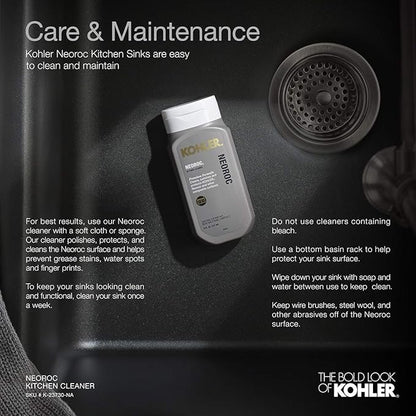 Cairn Undermount Single-bowl Farmhouse Kitchen Sink with Fluted Design