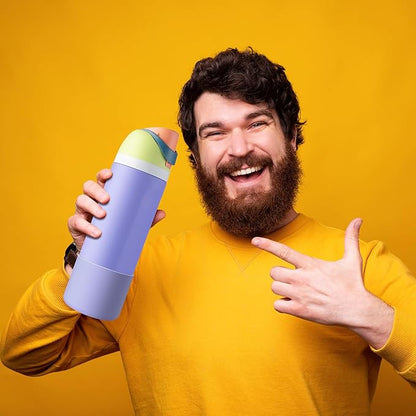 2PCS Silicone Water Bottle Boot for Owala 24oz 32oz 40oz, Protective Bottom Bumper Anti-Slip Sleeve for FreeSip, Twist, and Flip Stainless Steel Bottles, Dishwasher Safe and BPA Free